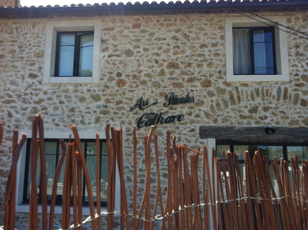 Au Paradis Cathare Fraissé-des-Corbières Esterno foto